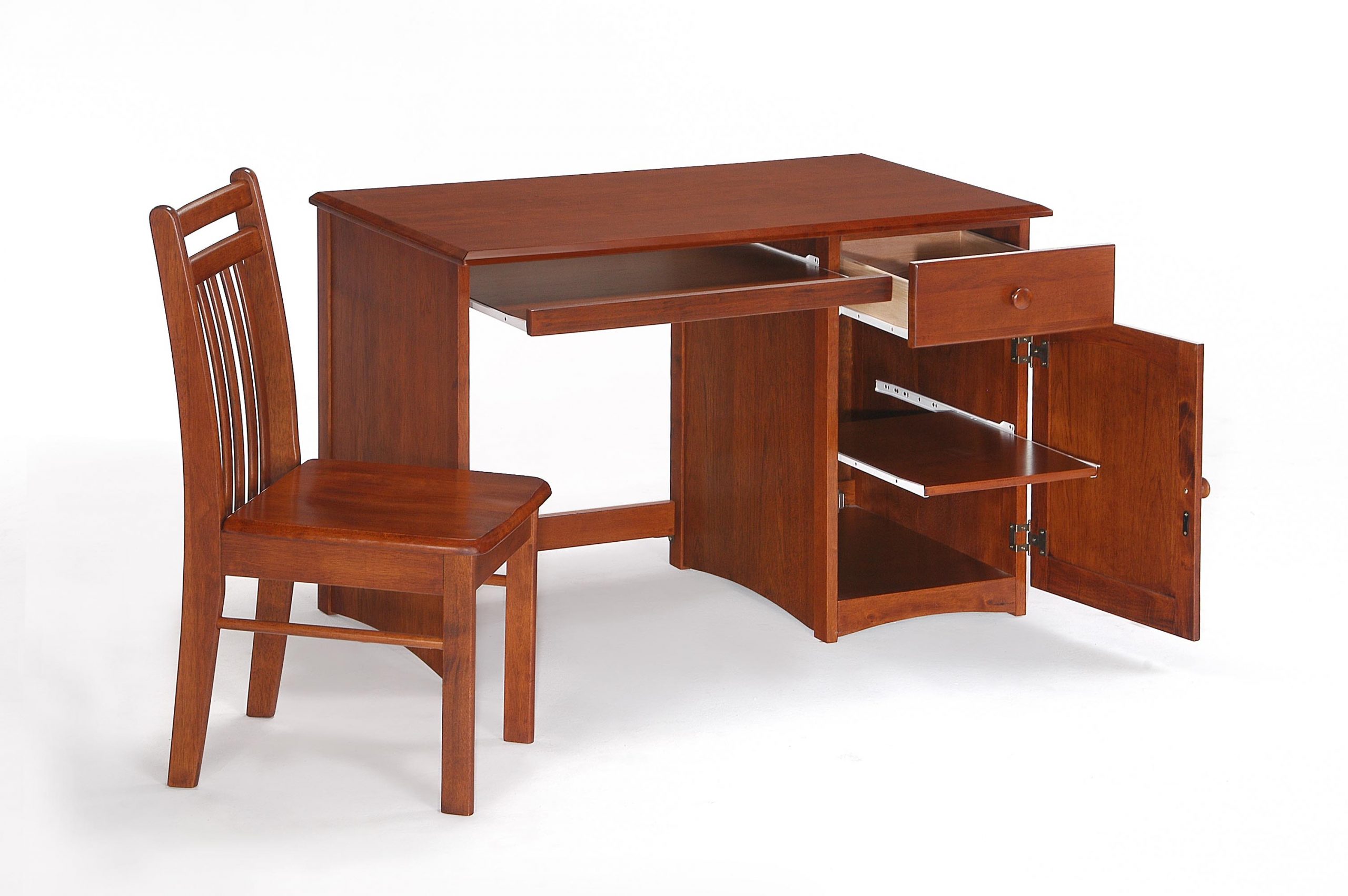 Clove Student Desk & Chair Cherry (1)