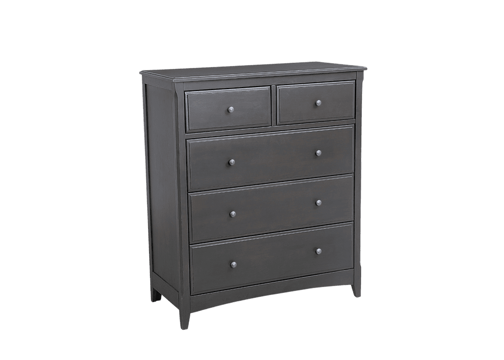 Spices Secrets2 5 Drawer Chest Stonewash Metal Knobs