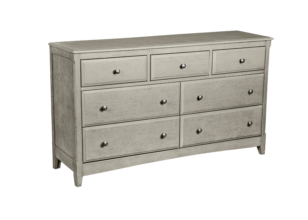 Spices Secrets2 7 Drawer Dresser Brushed Driftwood